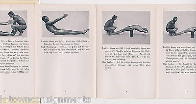 GAY INTEREST MALE FITNESS GYMNASTICS HANS SUREN GYMNASTIK GERMAN ANTIQUE BOOKS - K-townConsignments