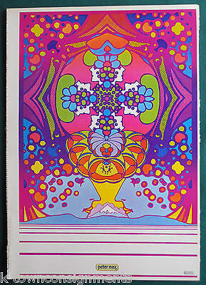 2000 LIGHT YEARS PSYCHEDELIC VINTAGE PETER MAX GRAPHIC ART POSTER PRINT - K-townConsignments