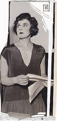 DORIS LLOYD STAGE & MOVIE ACTRESS VINTAGE 1920s PASTE-UP NEWS PRESS PHOTO - K-townConsignments