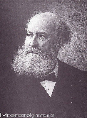 Charles Gounod French Composer Vintage Portrait Gallery Poster Print - K-townConsignments
