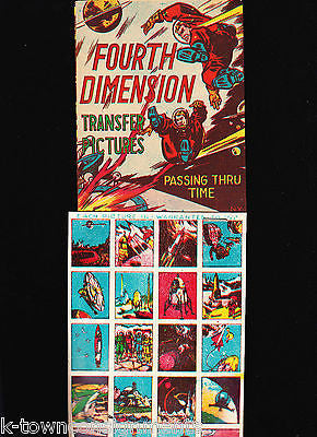 FOURTH DIMENSION THRU TIME VINTAGE MP & Co KIDS TRANSFER STICKERS STORE DISPLAY - K-townConsignments