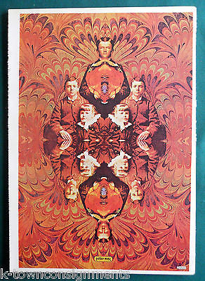 SIBLINGS ANTIQUED PSYCHEDELIC ART VINTAGE PETER MAX GRAPHIC ART POSTER PRINT - K-townConsignments