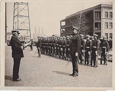 ADMIRAL LANING VINTAGE MILITARY SOLDIER'S IN UNIFORM VINTAGE NEWS PRESS PHOTO - K-townConsignments
