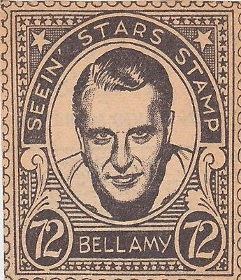 RALPH BELLAMY MOVIE ACTOR VINTAGE SEEIN STARS STAMP GRAPHIC PHOTO PROMO - K-townConsignments