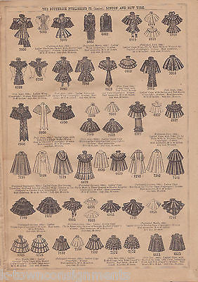 E. BUTTERICK & CO VICTORIAN WOMENS DRESSES ANTIQUE FASHION CLOTHING CATALOG 1894 - K-townConsignments