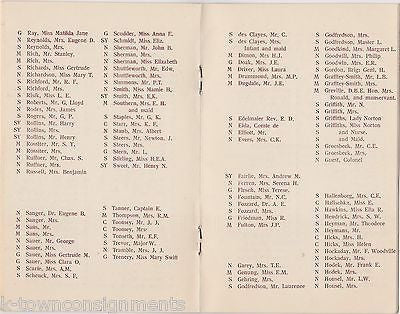 SS ADRIATIC WHITE STAR LINE CRUISE SHIP 1930s GRAPHIC ILLUSTRATED PASSENGER LIST - K-townConsignments