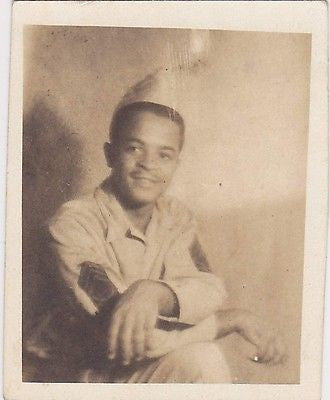 AFRICAN AMERICAN BLACK US ARMY ARTILLERY SOLDIERS VINTAGE WWII SNAPSHOT PHOTOS - K-townConsignments
