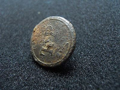 THOMAS PORTER AFRICAN AMERICAN SLAVE TRADER ORIGINAL SLAVERY BRANDING BUTTON - K-townConsignments