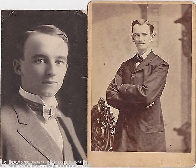 HUGH NEVANS YOUNG MAN W/ MEDICAL CONDITION ANTIQUE BRADY PORTRAIT GALLERY PHOTOS - K-townConsignments