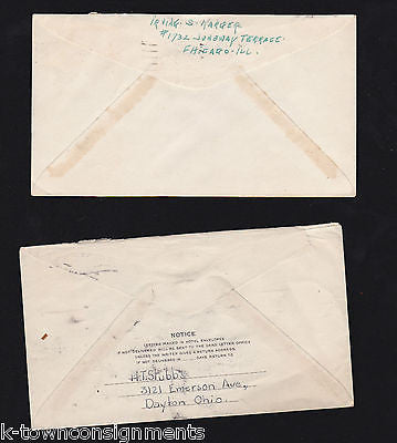 HOTEL METROPOLE HOTEL LENOX VINTAGE 1930s ADVERTISING ART STAMP MAIL COVER - K-townConsignments