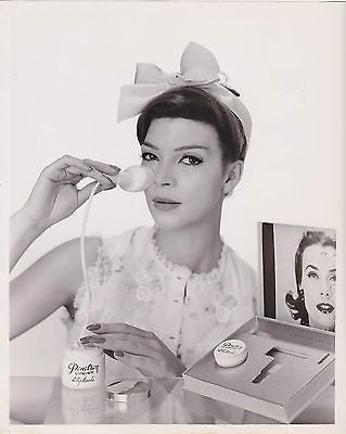 NANCY WESTBROOK LILLY DACHE FASHION MODEL VINTAGE PENETRON CREAM PROMO PHOTO - K-townConsignments