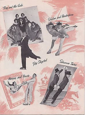SHIPSTAD ICE FOLLIES VINTAGE ICE SKATING SHOW GRAPHIC SOUVENIR PROGRAM & TICKETS - K-townConsignments