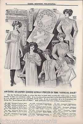 GIMBEL BROTHERS PHILADELPHIA ANTIQUE WOMEN'S GIRLS CLOTHING SALES CATALOG 1910 - K-townConsignments