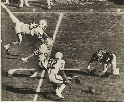 TOM DARDEN MICHIGAN ROSE BOWL VINTAGE NCAA FOOTBALL PHOTO - K-townConsignments