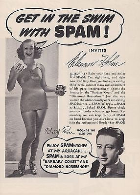 BILLY ROSE'S AQUACADE VINTAGE WATER SHOW GRAPHIC ADVERTISING PHOTO SOUVENIR BOOK - K-townConsignments