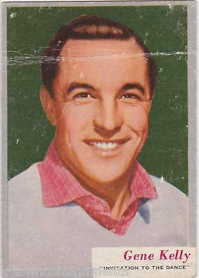 GENE KELLY INVITATION TO THE DANCE MOVIE ACTOR VINTAGE WHO-Z-AT STAR PHOTO CARD - K-townConsignments