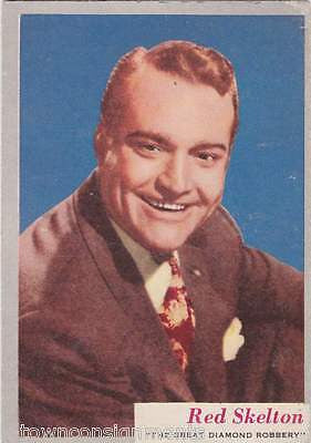 RED SKELTON TV COMEDIAN & MOVIE ACTOR VINTAGE WHO-Z-AT STAR PHOTO CARD - K-townConsignments