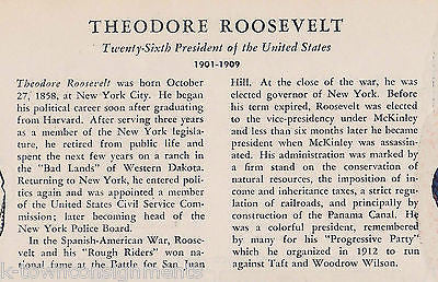 THEODORE ROOSEVELT US PRESIDENT PANAMA CANAL VINTAGE GRAPHIC ILLUSTRATION PRINT - K-townConsignments