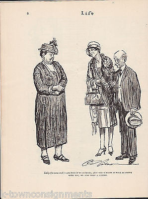 GARRETT PRICE COVER ART ANTIQUE LIFE MAGAZINE 1927 MAMA'S HELPER - K-townConsignments
