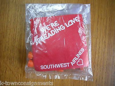 SOUTHWEST AIRLINES VINTAGE IN FLIGHT PROMO ORANGE GOLF TEES PACKET UNOPENED - K-townConsignments