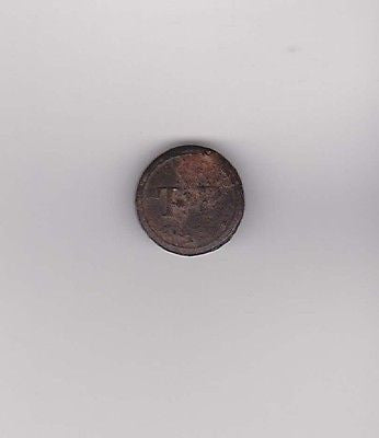 THOMAS PORTER AFRICAN AMERICAN SLAVE TRADER ORIGINAL SLAVERY BRANDING BUTTON - K-townConsignments