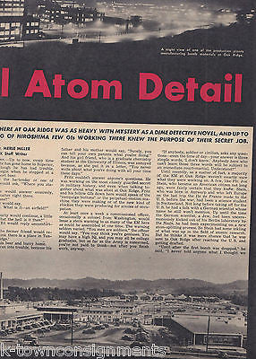 SUSAN HAYWARD PIN-UP ATOMIC BOMB SECRETS & MORE VINTAGE WWII YANK MAGAZINE 1945 - K-townConsignments