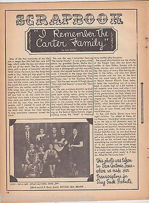 CARTER FAMILY RAY PRICE & MORE VINTAGE COUNTRY SONG ROUNDUP MUSIC MAGAZINE 1965 - K-townConsignments