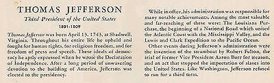 THOMAS JEFFERSON LOUISIANA PURCHASE VINTAGE GRAPHIC ILLUSTRATION PRINT - K-townConsignments