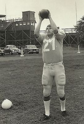 MIKE JONES COLUMBIA COLUMBIA FOOTBALL BAKER FIELD VINTAGE NCAA FOOTBALL PHOTO - K-townConsignments