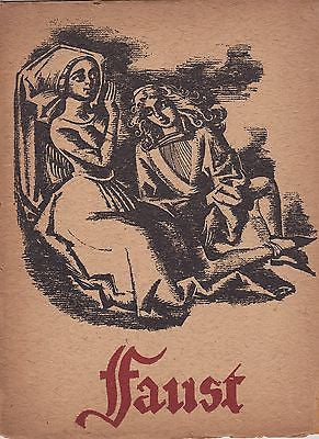 FAUST MAX REINHARDT CONRAD NAGEL VINTAGE THEATRE PLAY SOUVENIR PROGRAM BOOK - K-townConsignments