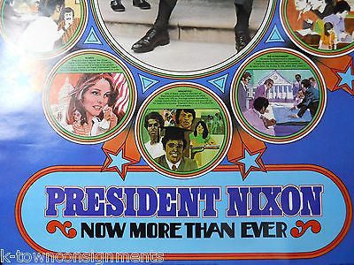 RICHARD NIXON PRO EDUCATION VINTAGE AMERICAN EAGLE GRAPHIC ADVERTISING POSTER - K-townConsignments
