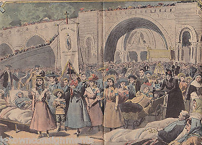 FRENCH PRINCE HENRI D'ORLEANS ANTIQUE ILLUSTRATED NEWSPAPER MAGAZINE 1901 - K-townConsignments