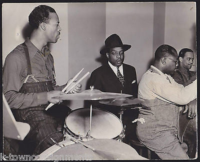 COUNT BASIE COLUMBIA RECORDS VINTAGE DRIGGS COLLECTION ORIGINAL PHOTO 1941 - K-townConsignments