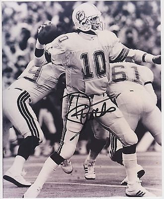 DON STROCK MIAMI DOLPHINS NFL FOOTBALL PLAYER AUTOGRAPH SIGNED PHOTO - K-townConsignments