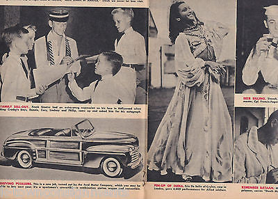 SUSAN HAYWARD PIN-UP ATOMIC BOMB SECRETS & MORE VINTAGE WWII YANK MAGAZINE 1945 - K-townConsignments