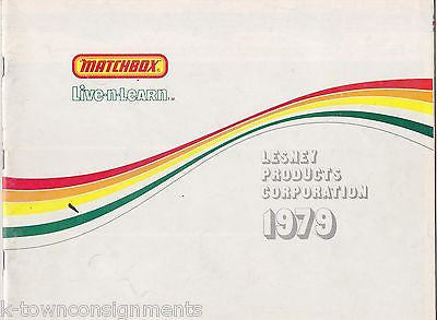 MATCHBOX LIVE-N0LEARN LESNEY PRODUCTS VINTAGE DIECAST TOY CARS SALES CATALOG - K-townConsignments