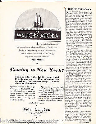 JUDGE MAGAZINE BUNDY COVER ART NOV 1932 VINTAGE NEWS ADVERTISING CARTOONS MAG - K-townConsignments
