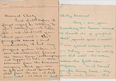 BILLY SULLIVAN WHITE SOX BASEBALL CATCHER VINTAGE GOLF DRAWING & LOVE LETTERS - K-townConsignments