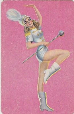 BAND LEADER PIN-UP GIRL SILVER SPRINGS FL VINTAGE GRAPHIC ART PIN-UP CARDS LOT - K-townConsignments