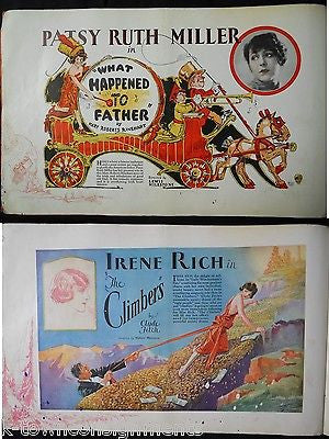 WARNERS WINNERS ANTIQUE 1920s WARNER BROS MOVIE POSTERS PRESS BOOK 1926 - K-townConsignments