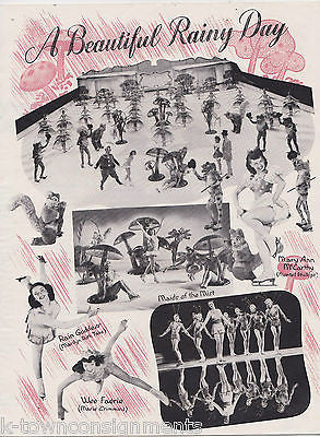 SHIPSTADS & JOHNSON ICE FOLLIES OF 1951 VINTAGE SKATING ACTORS PHOTO PROGRAM - K-townConsignments