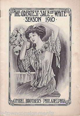 GIMBEL BROTHERS PHILADELPHIA ANTIQUE WOMEN'S GIRLS CLOTHING SALES CATALOG 1910 - K-townConsignments