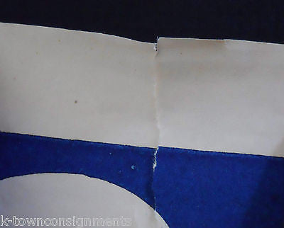 DOWNIE BROS. BIG 3 RING CIRCUS SPRINGFIELD 1930s ANTIQUE AD CARNIVAL POSTER - K-townConsignments