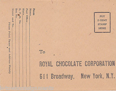 ROYAL CHOCOLATE ANTIQUE GRAPHIC SALES GIFT CATALOG - K-townConsignments