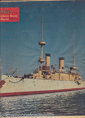 PHILADELPHIA INQUIRER WOMANS FASHION ADVERTISING VINTAGE SUNDAY MAGAZINE 1958 - K-townConsignments