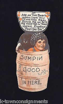 JACKIE COOGAN PECK'S BAD BOY MOVIE ACTOR VINTAGE 1921 GRAPHIC AD PROMO FLYER - K-townConsignments