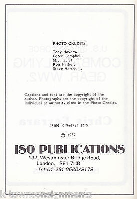 COMBAT FLYING GEAR WWII VINTAGE WWII PILOTS AVIATION UNIFORM BOOKLET 1987 - K-townConsignments