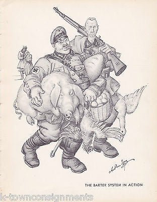 Father Do Not Forgive Them Anti-German WWII Political Cartoon Art Prints by Szyk - K-townConsignments