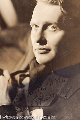 RALPH BELLAMY MOVIE ACTOR VINTAGE FACSIMILE AUTOGRAPH STUDIO PROMO PHOTO - K-townConsignments