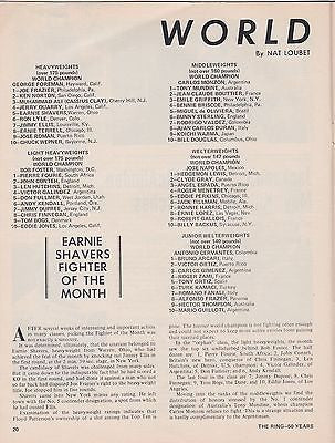 MUHAMMAD ALI KEN NORTON WORLD HEAVYWEIGHT CHAMP VINTAGE THE RING BOXING MAGAZINE - K-townConsignments